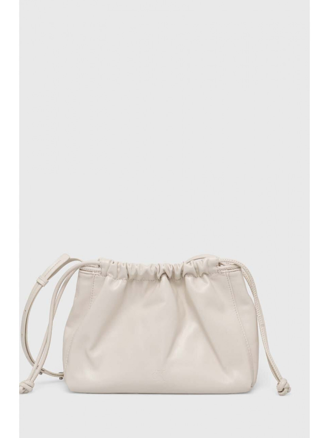 Kabelka Calvin Klein Jeans béžová barva K60K612650